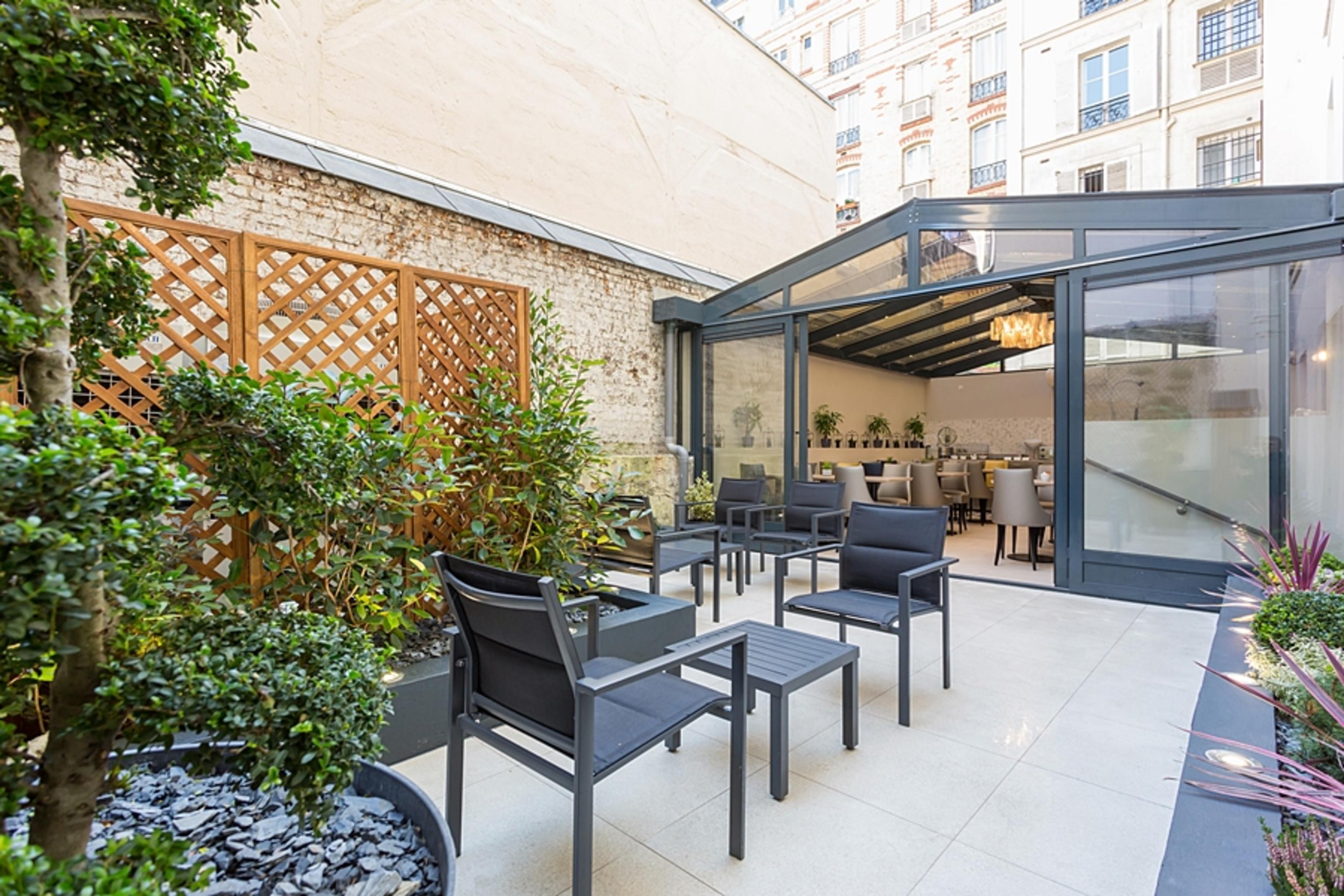Logis Hotel Jardin De Villiers Paris Exterior photo